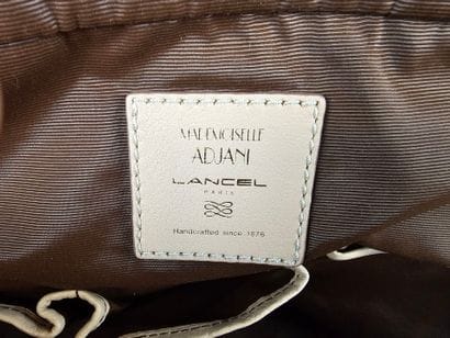 LANCEL.
Sac en cuir de dame, modèle 