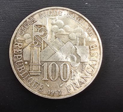 FRANCE.
2 pièces commémoratives de 100 francs...