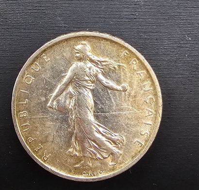 FRANCE. 
Lot de 19 pièces de 5 francs 