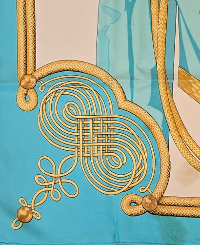 HERMES Paris, 
Carré de soie, modèle 