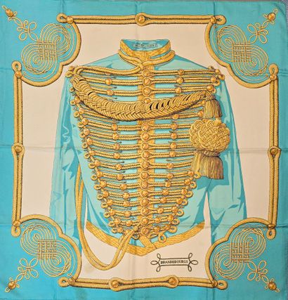 HERMES Paris, 
Carré de soie, modèle 