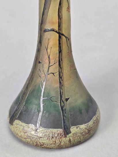 François-Théodore LEGRAS (1839-1916) 
Vase...