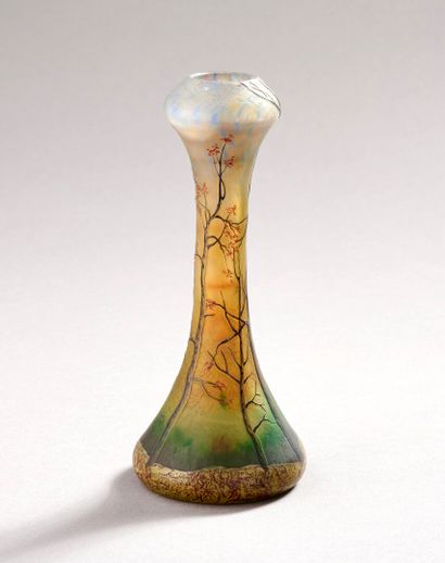François-Théodore LEGRAS (1839-1916) 
Vase...