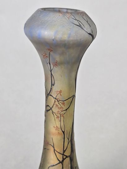 François-Théodore LEGRAS (1839-1916) 
Vase...