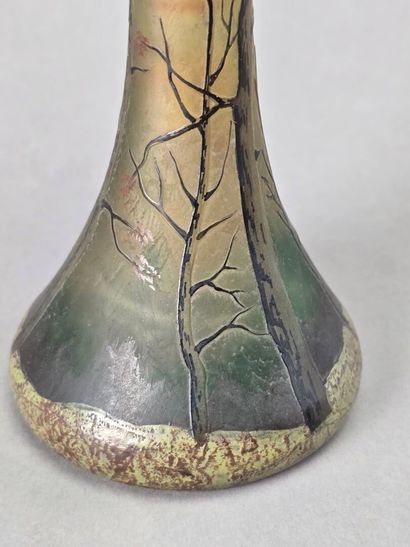 François-Théodore LEGRAS (1839-1916) 
Vase...