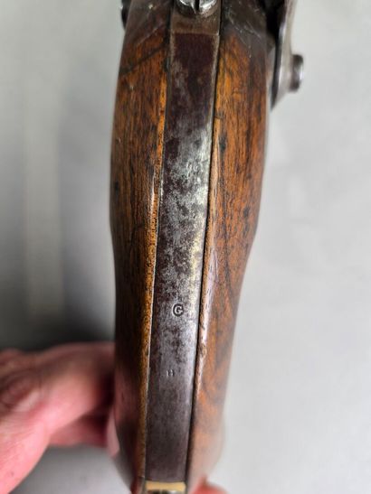 Pistolet d'arçon, modèle 1822 T-BIS.
Chiens...