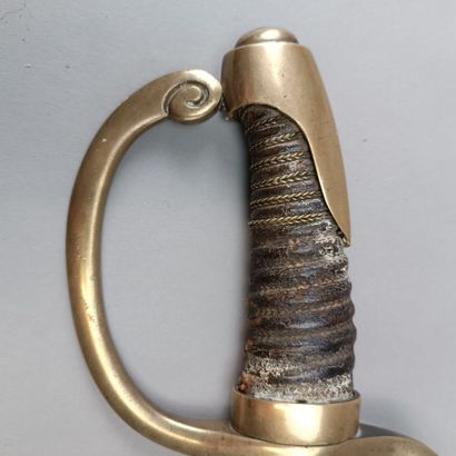 Sabre briquet de grenadier
Lame à pans.
Poignée...