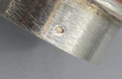 TIFFANY & CO
Paire de salières en argent.
Mention...
