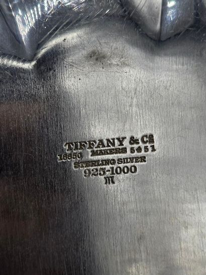 TIFFANY 1915-16
Jatte en argent de forme...