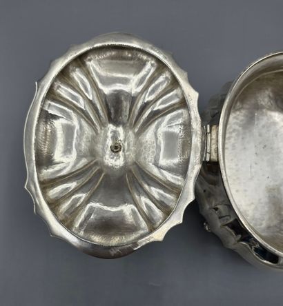 HONGRIE, vers 1935-1966.
Boite à biscuit...