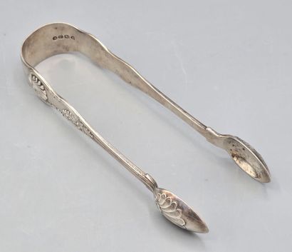 Pince à sucre en argent, modèle 