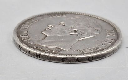 Deux Pièces de 5 Francs Argent :
- L'une...