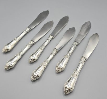 KLINGERT
Service de couteaux en argent de...