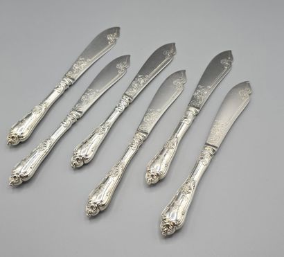 KLINGERT
Service de couteaux en argent de...
