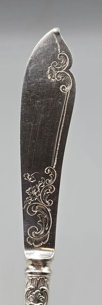 KLINGERT
Service de couteaux en argent de...