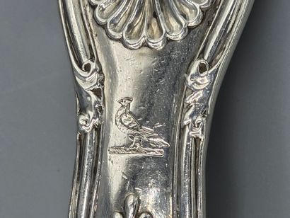 LONDRES 1832 (Angleterre). 
Louche en argent,...