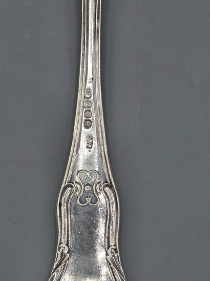 LONDRES, 1819
Cuillère à ragoût en argent,...
