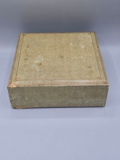 SAGLIER Frères
Serie de quatre salerons en...