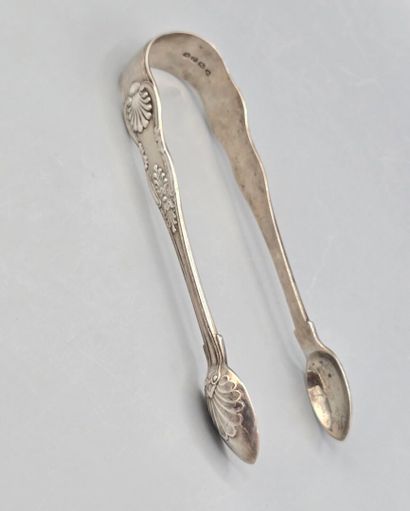 Pince à sucre en argent, modèle 