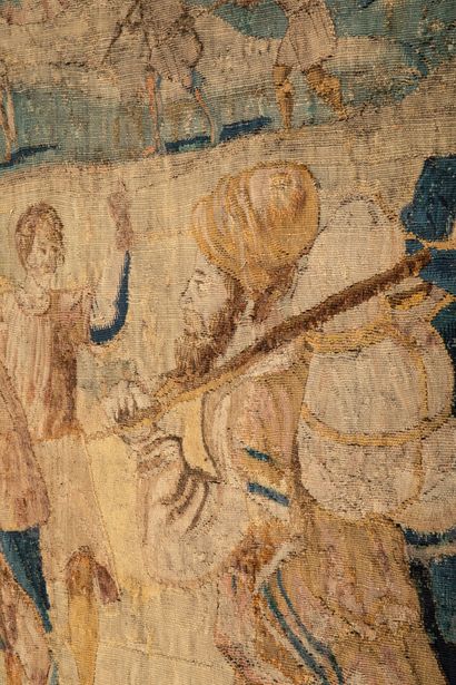AUDENARDE/OUDENAARDE (?)
Fragment de tapisserie...