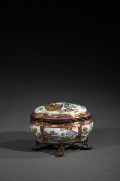SEVRES dans le style de
Boîte couverte de...