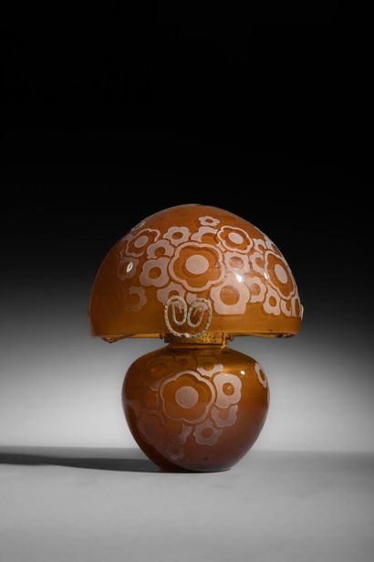 André DELATTE (1887-1953) - Nancy.
Lampe...
