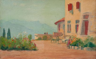 French school, early 20th century. 
