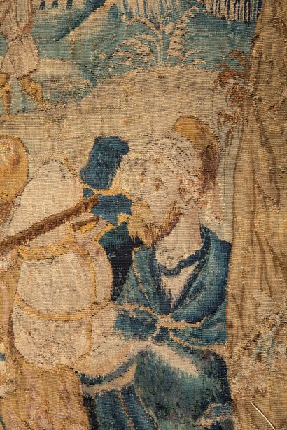 AUDENARDE/OUDENAARDE (?)
Fragment de tapisserie...