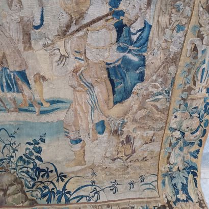 AUDENARDE/OUDENAARDE (?)
Fragment de tapisserie...