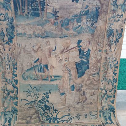 AUDENARDE/OUDENAARDE (?)
Fragment de tapisserie...