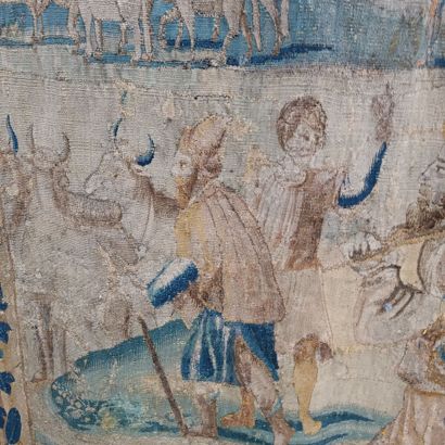 AUDENARDE/OUDENAARDE (?)
Fragment de tapisserie...