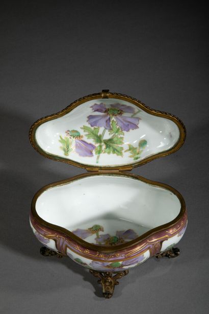 SEVRES dans le style de
Boîte couverte de...