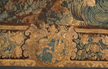 AUBUSSON 
Importante tapisserie en laine...