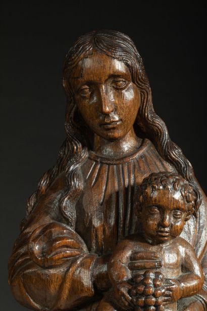 Vierge à l'Enfant et à la grappe de raisins.
Sujet...