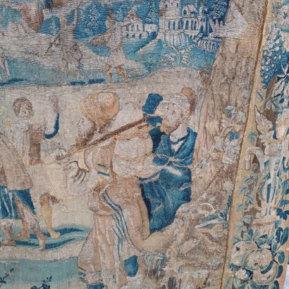 AUDENARDE/OUDENAARDE (?)
Fragment de tapisserie...