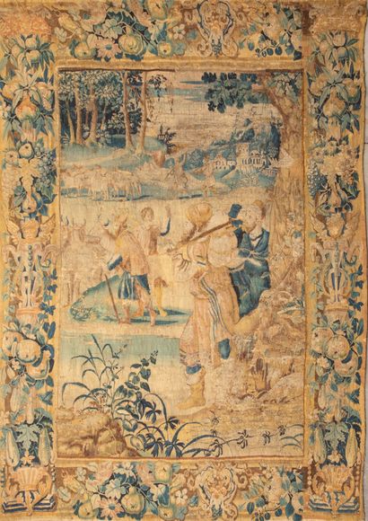 AUDENARDE/OUDENAARDE (?)
Fragment de tapisserie...