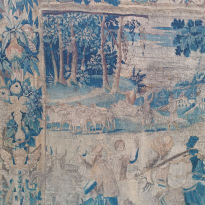 AUDENARDE/OUDENAARDE (?)
Fragment de tapisserie...