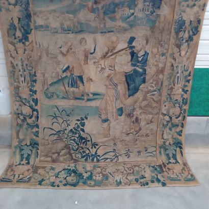 AUDENARDE/OUDENAARDE (?)
Fragment de tapisserie...