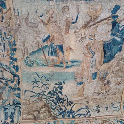 AUDENARDE/OUDENAARDE (?)
Fragment de tapisserie...