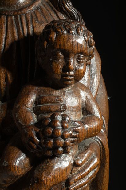 Vierge à l'Enfant et à la grappe de raisins.
Sujet...