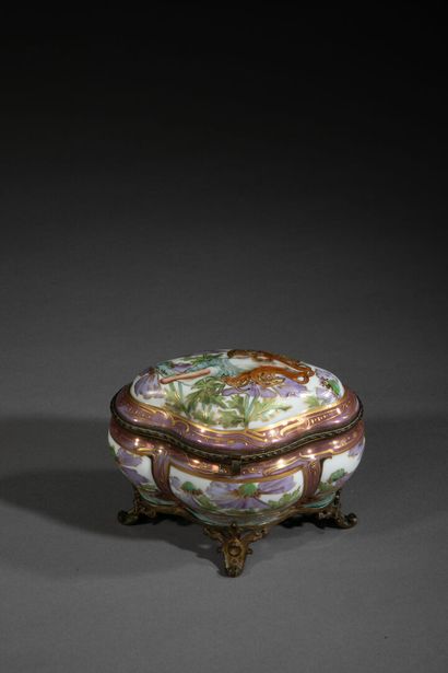 SEVRES dans le style de
Boîte couverte de...