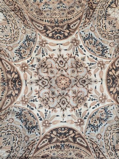 Set of three silk scarves:
- Silk twill square...