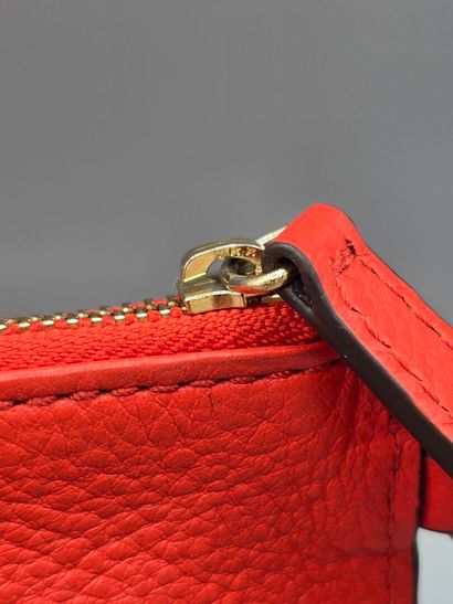 MICHAEL KORS.
Rectangular orange leather...