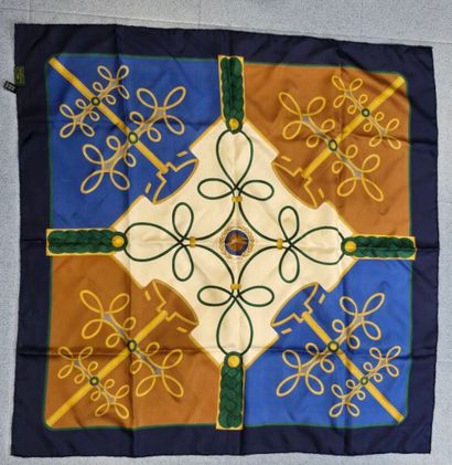 LONGCHAMP
Twill scarf decorated with laces...