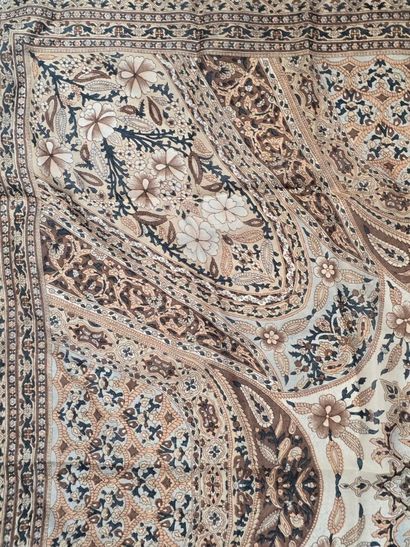 Set of three silk scarves:
- Silk twill square...