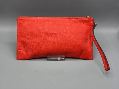 MICHAEL KORS.
Rectangular orange leather...