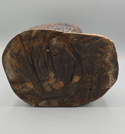 [ART AFRICAIN]
Lot de trois sujet en bois...