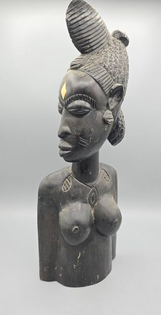 [ART AFRICAIN]
Lot de trois sujet en bois...