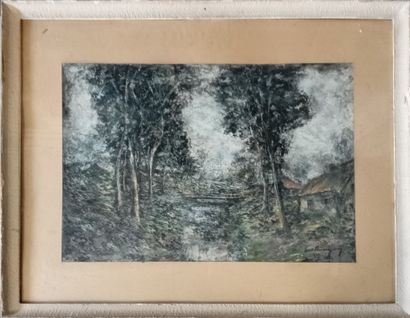 Marcel BOUYERON (1890-1976)
Le ruisseau de...