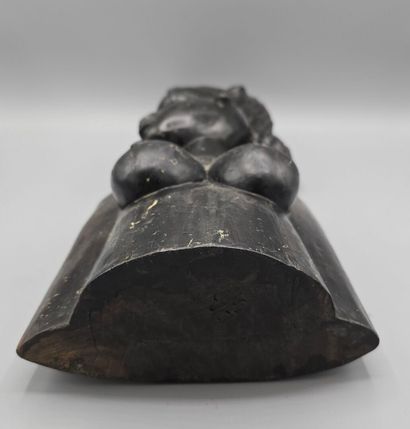 [ART AFRICAIN]
Lot de trois sujet en bois...